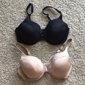 Black and Nude Bras